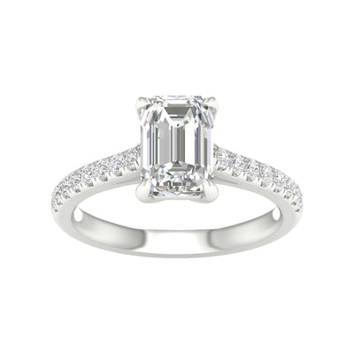 14K 2.25CT Lab Grown Engagement Ring