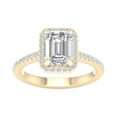 Certified Lab Grown 14K 2.25CT Diamond Engagement Ring