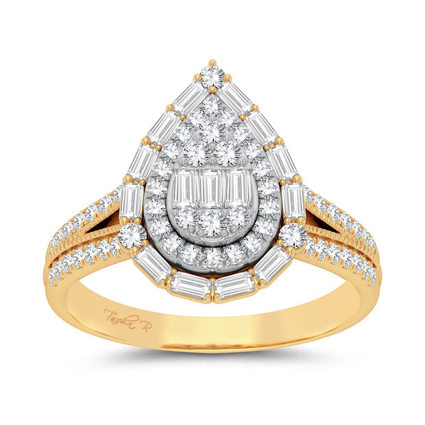 14K 0.75ct Engagement Ring