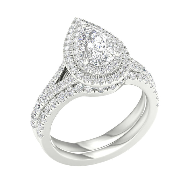 14K 1.75CT Certified Lab Grown Engagement Ring