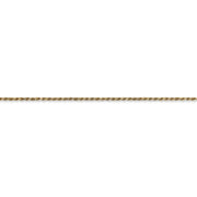 14k 1.15mm D/C Machine-made Rope Chain