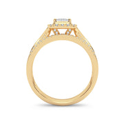 10K 0.50ct Diamond Bridal Ring