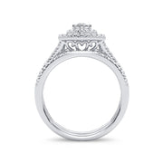 14K 1.00CT Diamond Bridal Ring