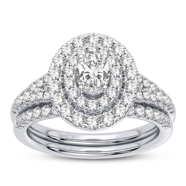 14K 1.00CT Diamond Bridal Ring