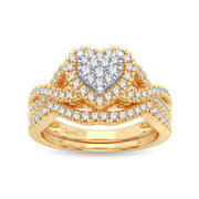 14K 0.50ct Diamond Bridal Ring