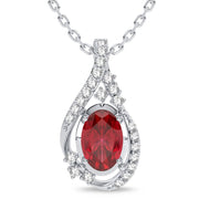 14K 0.10CT Diamond Pendant