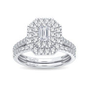 14K 1.00CT Diamond Bridal Ring