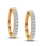 14K 0.40CT Diamond Earring