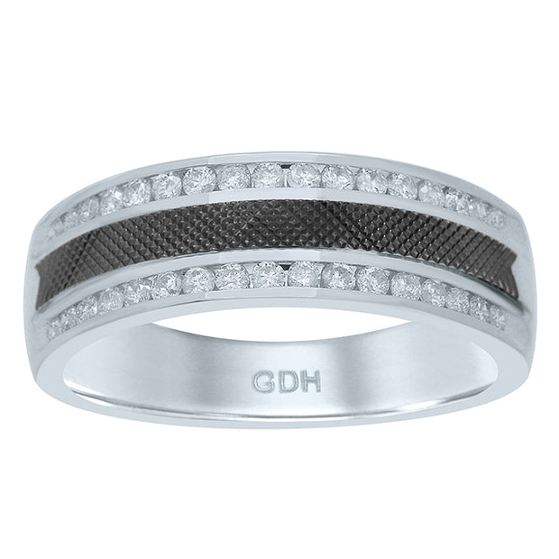 14KT 0.47-0.55 CT D-MENS BAND