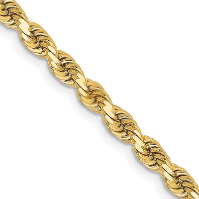 Leslie's 14K 3.25mm Diamond-Cut Rope Chain