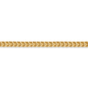 14k 3.7mm Semi-Solid Franco Chain