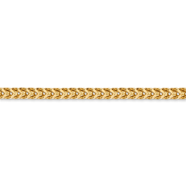 14k 3.7mm Semi-Solid Franco Chain