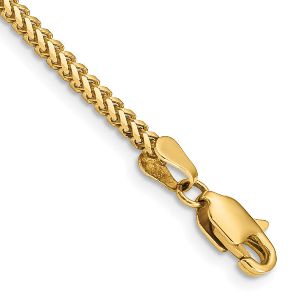 14k 2mm Franco Chain