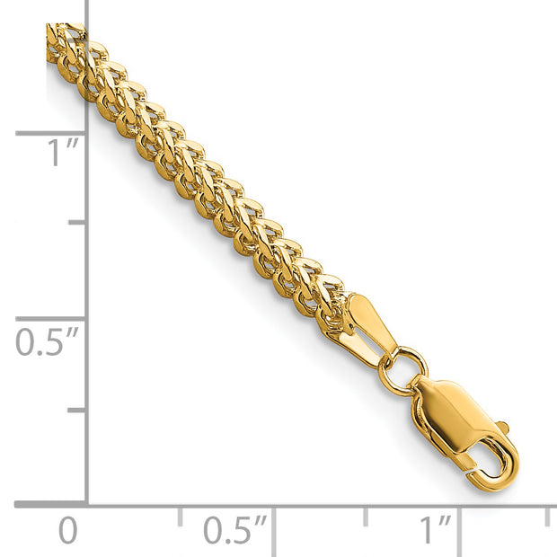 14k 2.3mm Franco Chain