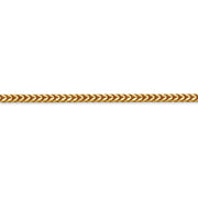 14k 2.5mm Franco Chain