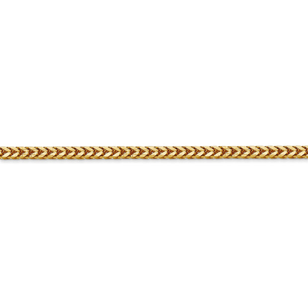 14k 2.5mm Franco Chain